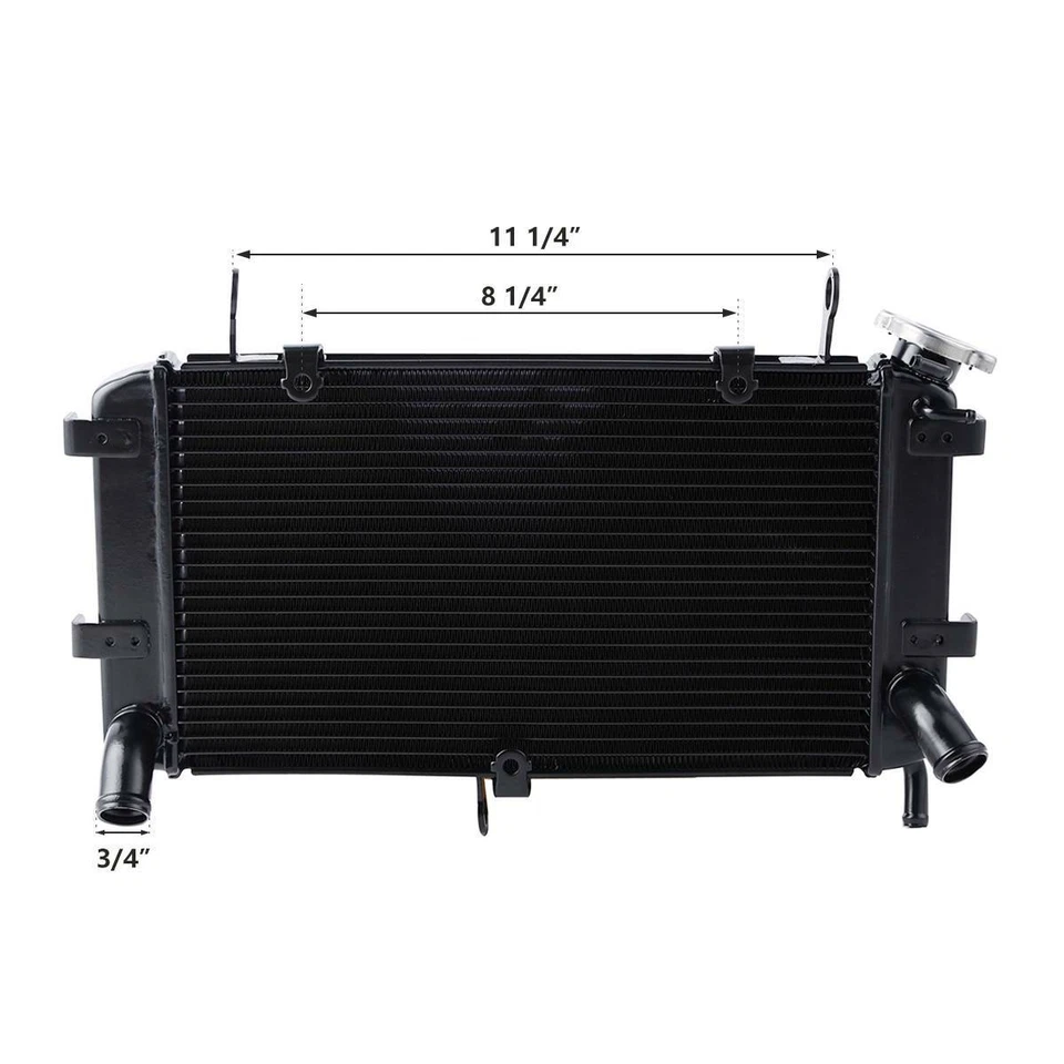 Enfriador de refrigeración de radiador apto para Suzuki GSXS750 GSXR750Z GSXS750Z 2018-2023 2019 Foto 4 de 4