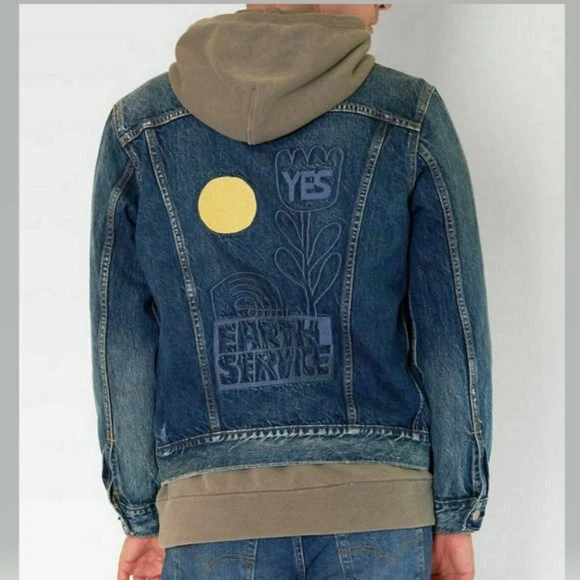 Levi’s Wellthread Cottonized Hemp Trucker Jean Jacket Nathaniel Russell NWT