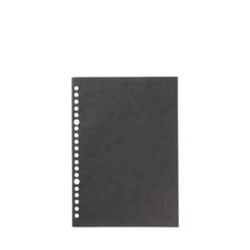 MUJI Notebook type Peelable Loose Leaf A5 6mm Horizontal Ruled 20 Holes 50sheets