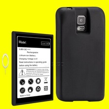 High Grade 9000mAh Extended Battery Cover  Pin F Samsung Galaxy S5 SM-S902L USA