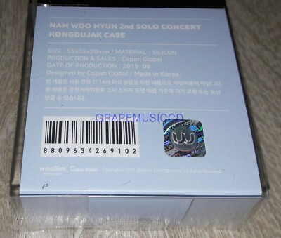 NAM WOO HYUN 2019 2ND SOLO CONCERT 식목일2 OFFICIAL GOODS