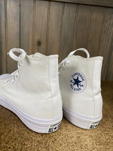 Converse Chuck Taylor All Star II Hi Top White LUNERLON MEN'S 7.5 WOMEN'S  9.5 | eBay