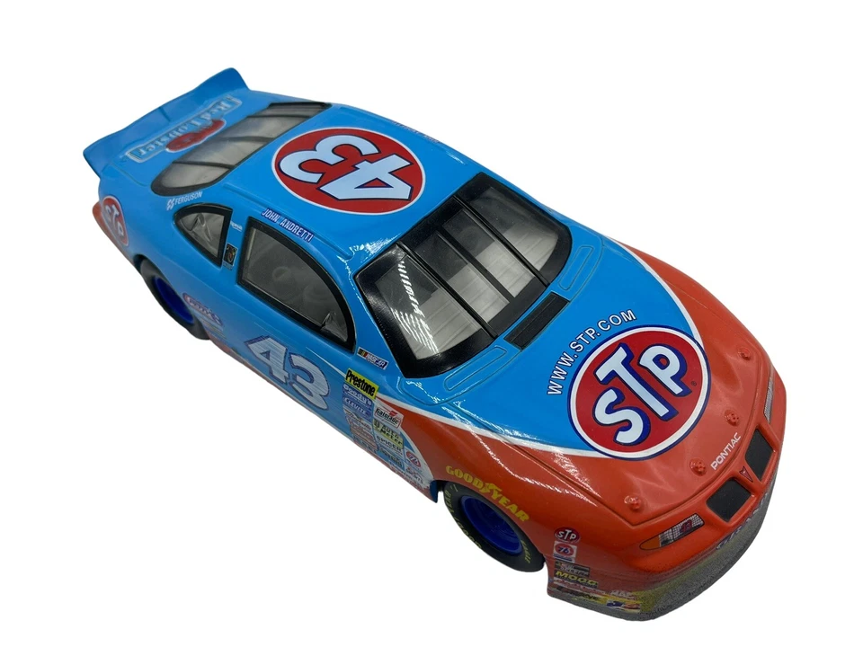 Metal Race Car John Andretti #43 Pontiac STP 1:24 Hot Wheels NASCAR Diecast - Image 2 of 4
