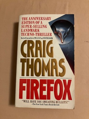 #ad #ad Firefox by Craig Thomas 1990 Mass Market Paperback $3.00