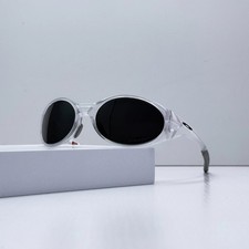 Oakley OO9438 Eye Jacket Redux Clear Frame Black Polarized Lens New