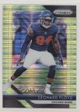 2018 Panini Prizm Neon Green Pulsar Prizm Leonard Floyd #168 0c2