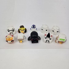Angry Birds Star Wars Telepods Lot of 10 Darth Vader, Luke, Han Solo, R2D2, more