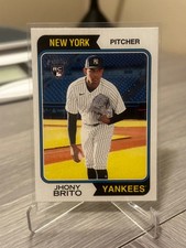 2023 Topps Heritage High Number Rookie - Jhony Brito #557 (RC)