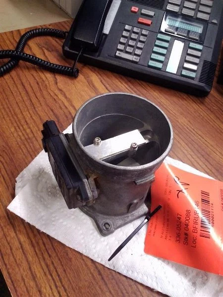 Расходомер воздуха 8-330 5,4 л ID F8LF-AA подходит для 96-99 FORD E350 VAN 21114 - Изображение 3 из 3