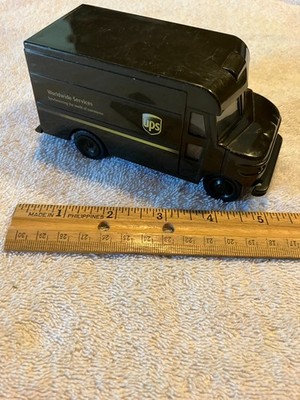 Plastic UPS Package Truck w/Friction Motor 5-1/2''-made exclusively for UPS