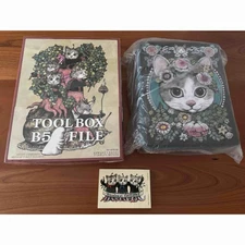Yuko Higuchi Holbein Tin Box & Toolbox Set w/ Memo Pad Japan Limited Japan