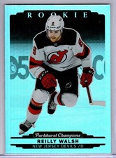 2022-23 Parkhurst Champions Reilly Walsh Rainbow Rookie Card # 286