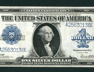 $1 1923 ((VF )) Silver Certificate PAPER CURRENCY AUCTIONS