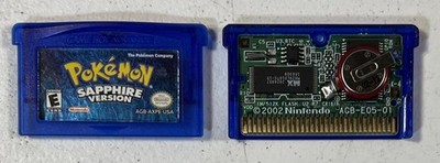 Pokemon: Sapphire Version (Game Boy Advance) [Cartridge Only] Authentic! Tested!