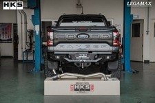 HKS  Exhaust muffler set for Ford Ranger 2.0 diesel 2022 - 2025  carbon tips