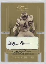 2005 Donruss Classics Significant Signatures Gold 42/50 Herman Edwards Auto 1m1a