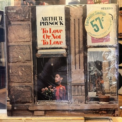 [SOUL/JAZZ]~EXC LP~ARTHUR PRYSOCK~To Love Or Not To Love~[1968~VERVE~Issue]
