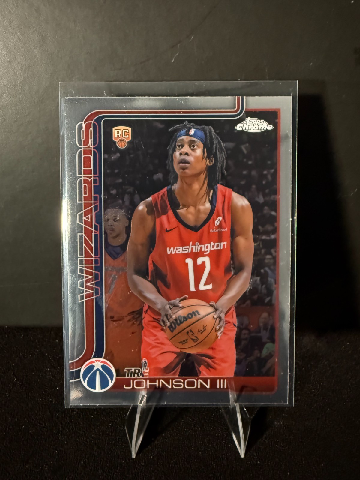 Tre Johnson III RC #256 2025-2026 Topps Chrome