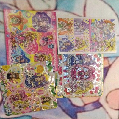 Pretty Cure KiraKira Sticker Set Sticker Sammlung Mehrfarbig 2010er Selten