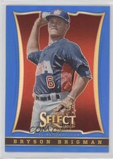 2013 USA Baseball Box Set Select Blue Prizm Preview /199 Bryson Brigman #26 z6b