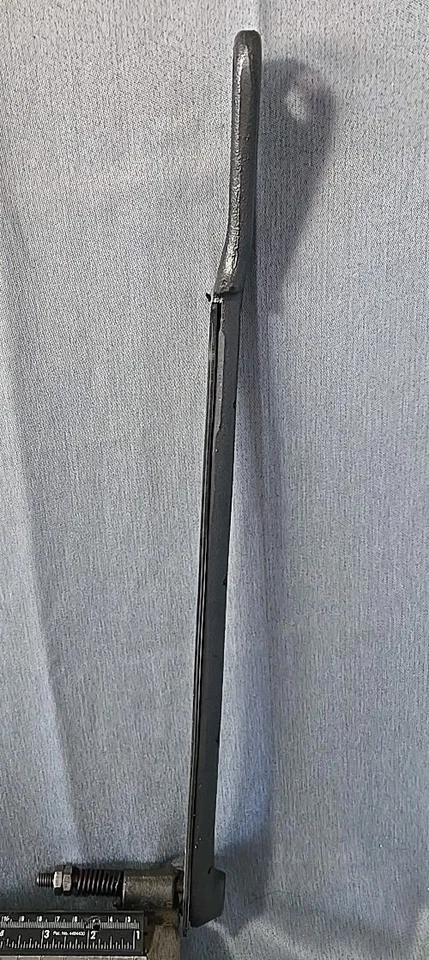 Vtg Ingento GT #1102 12" Cast Iron Wood Guillotine Paper Cutter Trimmer SHARP! - Image 2 of 4