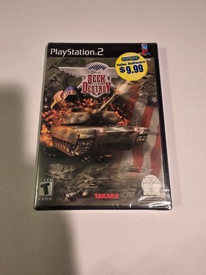 Seek and Destroy (PlayStation 2 PS2, 2002)   SEALED   Brand New  