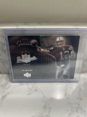 #ad 2003 Upper Deck Pros and Prospects Football #64 Rich Gannon; NFL; Raiders $0.99
