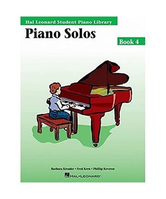 Piano Solos Book 4: Hal Leonard Student Piano Library: Hal Leonard Student Piano