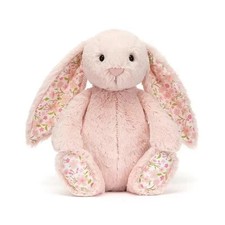 Jellycat Authentic Medium Blossom Blush Bunny Cherry Plush Toy NWT