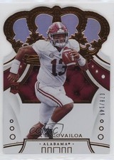 2020 Chronicles Draft Picks Crown Royale Mirror Holo /149 Tua Tagovailoa #93 1q2