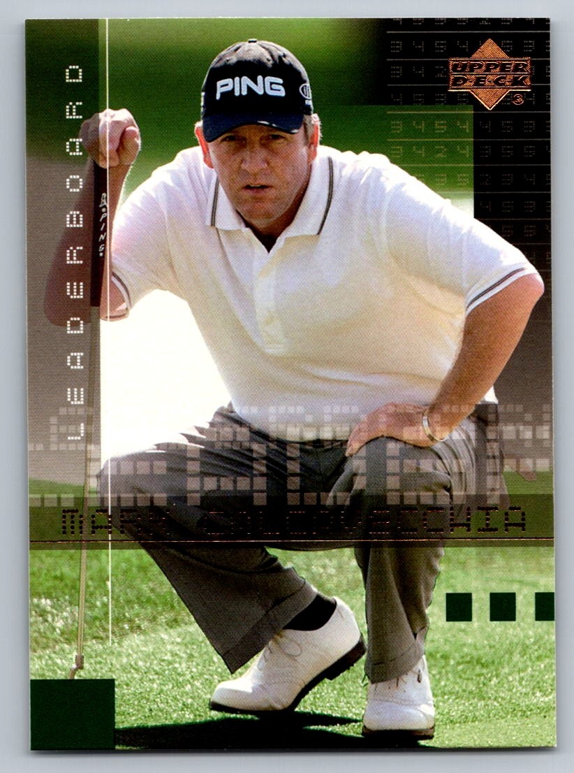 2002 UPPER DECK GOLF CARD LEADERBOARD #102 MARK CALCAVECCHIA