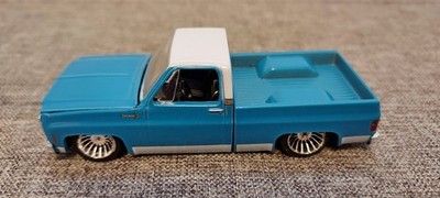 M2 CASTLINE BABY BLUE  73 CHEVROLET CHEYENNE 1/64 NO BOX