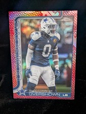 2025 Topps Chrome DeMarvion Overshown Leather Football Border SP Commanders 💥