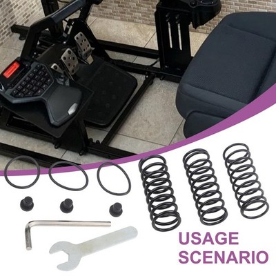 Für Logitech für G25 G27 G29 G920 G923 Racing Wheel Pedal Spring Kit Schwarz