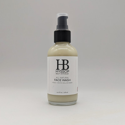 Rose + White Willow Bark Face Wash