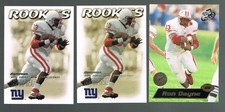 2000 Skybox Dominion - Ron Dayne #201 (RC) 3 card lot