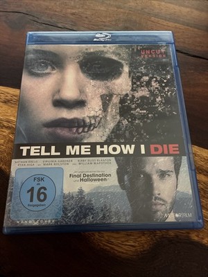 Tell Me How I Die Uncut Version Blu Ray Nathan Kress Virginia Gardner