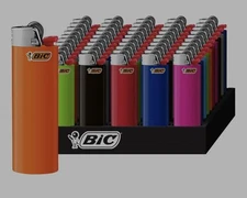 Bic Classic Cigarette Lighter Disposable Full Size, Assorted Colors - Pack of 1