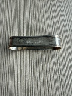 Gorham Sterling Silver Napkin Ring Engraved Initials 6290 1 ( 6 Grams )