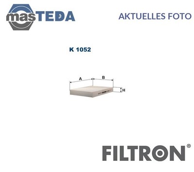 K 1052 INNENRAUMFILTER POLLENFILTER FILTRON FÜR RENAULT MEGANE I,KANGOO,CLIO II