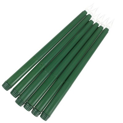 6 Pcs Batteriebetriebene Kerzen LED-Kerzen Flackernde Flammenlose Plastikkerzen