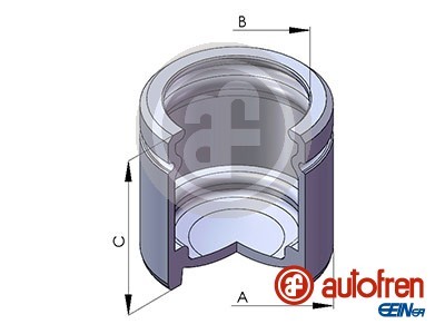 Kolben, Bremssattel Vorderachse FÜR Vw, Ford, Audi - Autofren Seinsa D025107-image