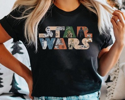Star Wars Galaxy's Edge Characters Group Birthday Gift For Fan Tshirt Men Women