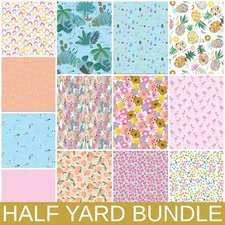 Pineapple Crush Half Yard Bundle by Hawthorne Supply Co