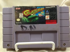 Nintendo SNES Game Cartridge Frogger
