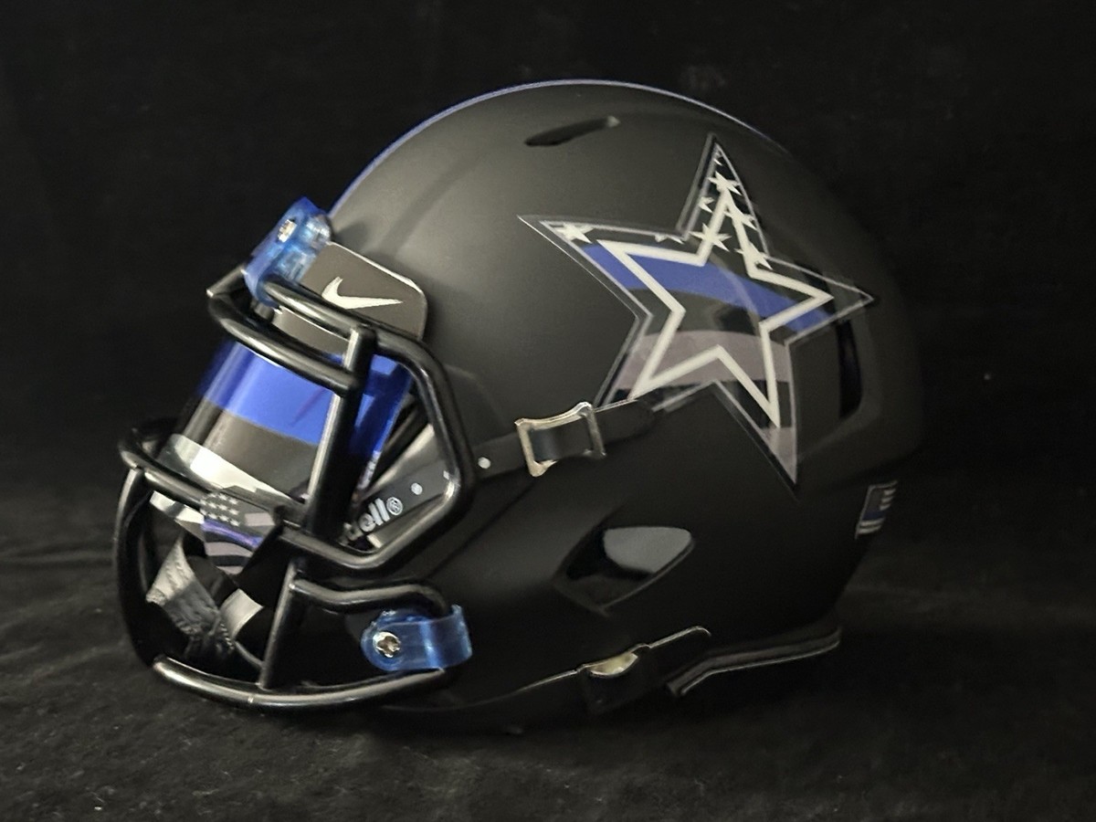 Dallas Cowboys Back The Blue Mini Football