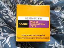Kodak Plus-X Reversal Film 7265 Super 8 B W Film BRAND NEW Sealed Refrigerated