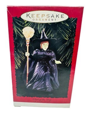 Vintage 1999 Hallmark Keepsake Ornament Wizard Of Oz Wicked Witch Of The West