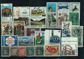 Andorra Briefmarken 1 Steckkarte postfrisch