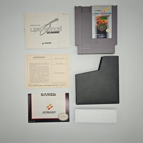 LIFE FORCE SALAMANDER NINTENDO NES PAL A CIB COMPLETO